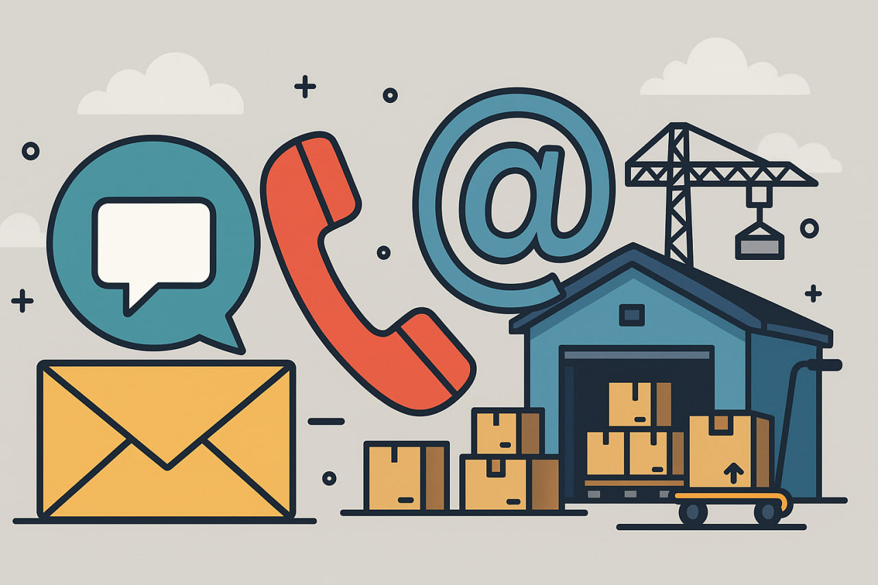 تماس و ارتباط با انبار سازه تماس و ارتباط با انبار سازه