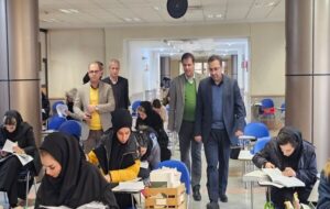 آزمون ورد به حرفه مهندسی آغاز شد/بازدید معاون مسکن و ساختمان وزیر راه و شهرسازی از روند برگزار آزمون آزمون ورد به حرفه مهندسی آغاز شد/بازدید معاون مسکن و ساختمان وزیر راه و شهرسازی از روند برگزار آزمون