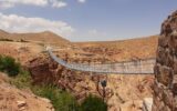 آشنایی با پل معلق آوج، دومین پل بزرگ معلق کشور