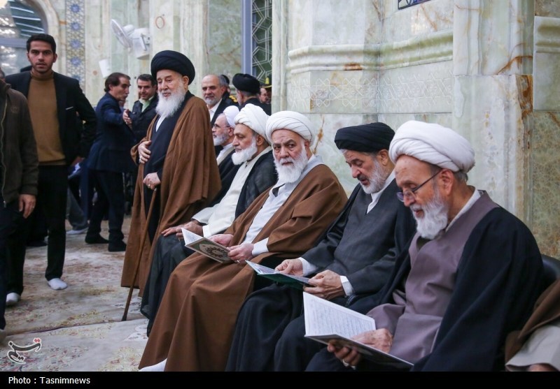 آیتاللهالعظمی گلپایگانی(ره) تضعیف رهبری را حرام میدانستند مراجع عظام , حوزه علمیه , قم ,