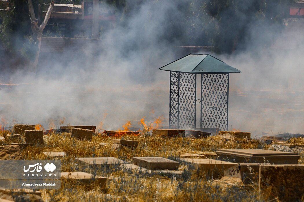 اثر ۱۰۰۰ساله ایران در میان دود و آتش نابود شد! اثر ۱۰۰۰ساله ایران در میان دود و آتش نابود شد!