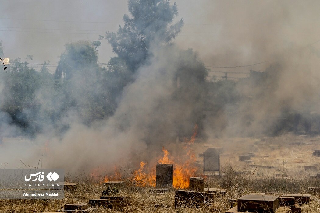 اثر ۱۰۰۰ساله ایران در میان دود و آتش نابود شد! اثر ۱۰۰۰ساله ایران در میان دود و آتش نابود شد!