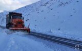 استمرار بارش برف و باران/ تلاش راهداران برای بازگشایی محورهای مواصلاتی استمرار بارش برف و باران/ تلاش راهداران برای بازگشایی محورهای مواصلاتی