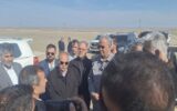 ببینید| بازدید استاندار و مدیر کل راه و شهرسازی سیستان و بلوچستان از عملیات ساخت بزرگراه زاهدان _بیرجند