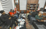 ببینید| نشست هماهنگی مدیرکل راه و شهرسازی لارستان با فرماندار شهرستان مهر در پی بحران بارندگی ‌ها