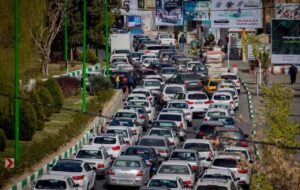 ترافیک سنگین در آزادراه قزوین – کرج – تهران ترافیک سنگین در آزادراه قزوین – کرج – تهران