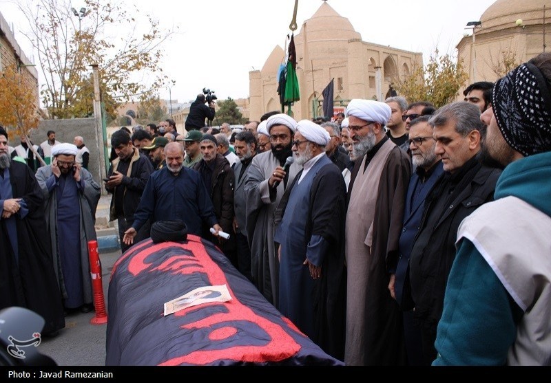 تشییع باشکوه پیکر آموزگار اخلاق در دامغان +تصاویر اخبار دامغان , اخبار استان سمنان , تسنیم ,