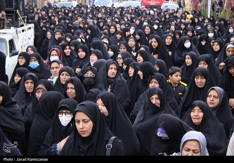 تشییع باشکوه پیکر آموزگار اخلاق در دامغان +تصاویر اخبار دامغان , اخبار استان سمنان , تسنیم ,