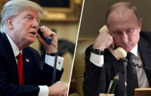 تماس تلفنی ترامپ با پوتین پیش از دیدار با زلنسکی تماس تلفنی ترامپ با پوتین پیش از دیدار با زلنسکی