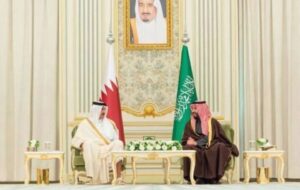 توافق اتصال ریلی ریاض و دوحه به امضا رسید توافق اتصال ریلی ریاض و دوحه به امضا رسید