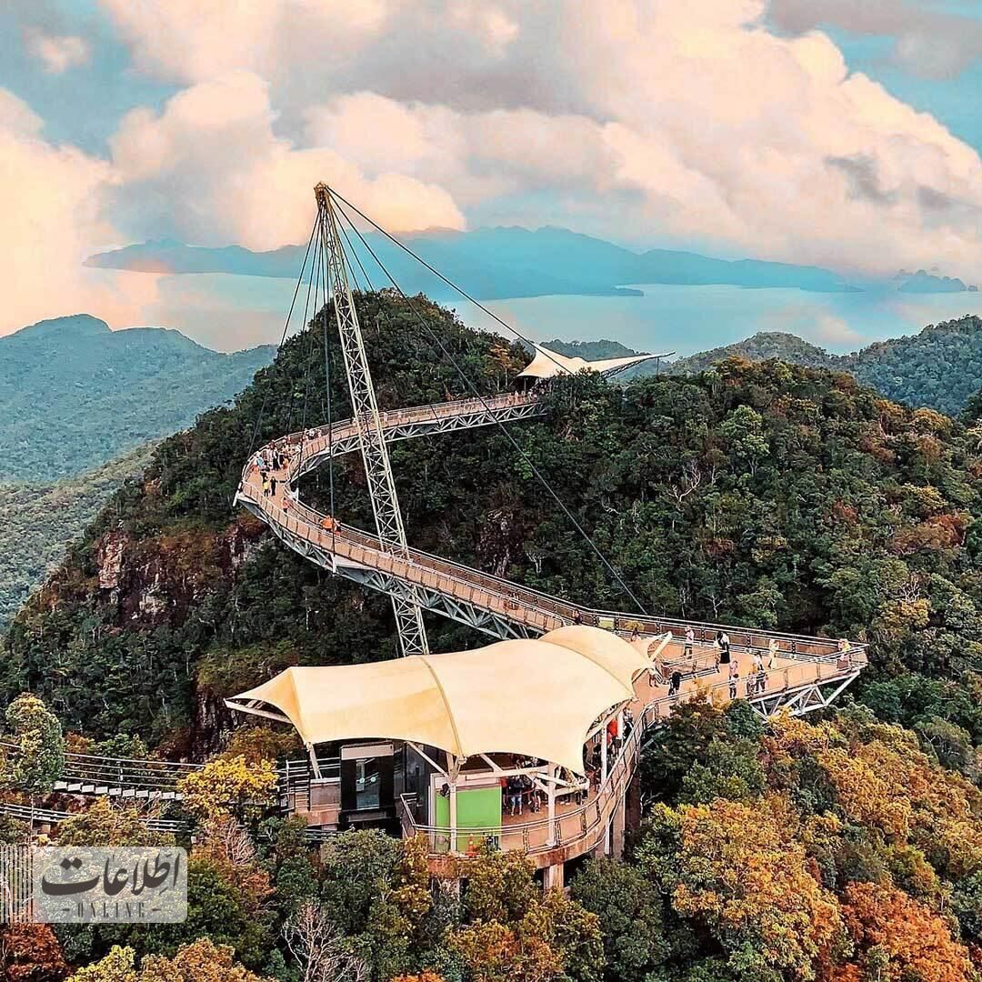 متفاوتترین پل عابر جهان بر فراز جنگل بارانی! + عکس متفاوتترین پل عابر جهان بر فراز جنگل بارانی! + عکس