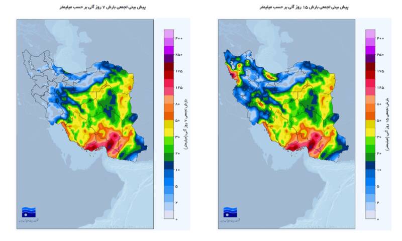موج بعدی بارشها «قدرتمندتر» از راه میرسد موج بعدی بارشها از راه میرسد+ نقشه