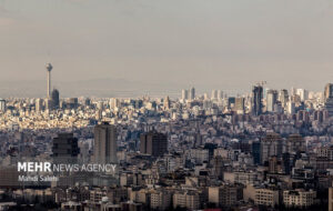 هوای تهران در مرز آلودگی است هوای تهران در مرز آلودگی است