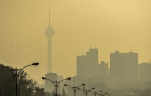 وضعیت آلودگی هوای تهران در روز ابری وضعیت آلودگی هوای تهران در روز ابری