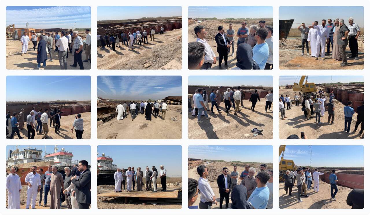 بازدید عمومی از پروژه لندینگ کرافت 3000 تنی نوینکس در شرکت کشتی سازی مینوبار اروند در آبادان بازدید عمومی از پروژه لندینگ کرافت 3000 تنی نوینکس در شرکت کشتی سازی مینوبار اروند در آبادان