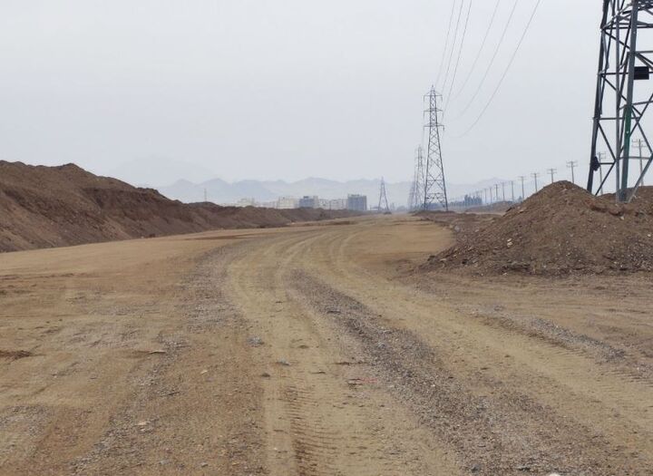 پیشرفت ۳۵ درصدی آماده سازی سایت ۱۳۲ هکتاری طرح نهضت ملی مسکن زاهدان پیشرفت ۳۵ درصدی آماده سازی سایت ۱۳۲ هکتاری طرح نهضت ملی مسکن زاهدان
