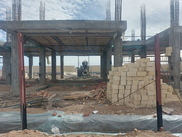 پیشرفت ۵۵ درصدی ساخت مدرسه ۶ کلاسه سایت طرح نهضت ملی مسکن شهرستان خاش پیشرفت ۵۵ درصدی ساخت مدرسه ۶ کلاسه سایت طرح نهضت ملی مسکن شهرستان خاش