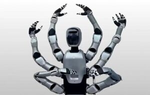 کارگر فوقالعاده چینی رونمایی شد: ربات ۶ دست که ۳۰٪ بیشتر از انسان کار میکند کارگر فوقالعاده چینی رونمایی شد: ربات ۶ دست که ۳۰٪ بیشتر از انسان کار میکند