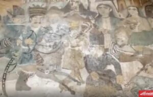 کشف نقاشیهای قدیمی هنگام مرمت حمام «خان» کاشان کشف نقاشیهای قدیمی هنگام مرمت حمام «خان» کاشان