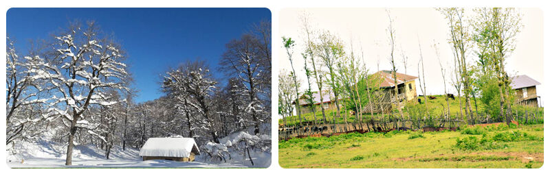 ییلاق آغوزحال کجاست؟ ییلاق آغوزحال تنکابن