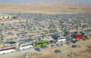 ۷۰ درصد پارکینگ اربعین خالی شد ۷۰ درصد پارکینگ اربعین خالی شد