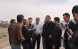 بازدید از روند پیشرفت پروژه‌های راهداری در شهرستان جهرم
