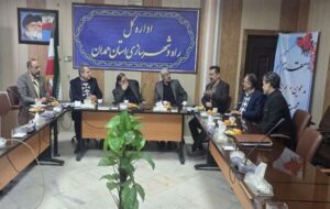 برگزاری جلسه بررسی پروژههای راه و شهرسازی شهرستان تویسرکان برگزاری جلسه بررسی پروژههای راه و شهرسازی شهرستان تویسرکان