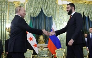 توافق الجولانی و پوتین درمورد نقش روسیه در سوریه توافق الجولانی و پوتین درمورد نقش روسیه در سوریه