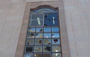 شب آرام شهرستان گناباد/ اغتشاشگران رو به شعارنویسی آوردند شب آرام شهرستان گناباد/ اغتشاشگران رو به شعارنویسی آوردند