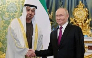 پوتین در دیدار با رئیس امارات: از نزدیک تحولات ایران را زیر نظر داریم پوتین در دیدار با رئیس امارات: از نزدیک تحولات ایران را زیر نظر داریم