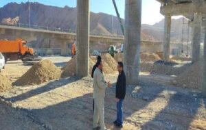 پیشرفت حدود ۶۰ درصدی پروژه ساخت پل حرمک پیشرفت حدود ۶۰ درصدی پروژه ساخت پل حرمک