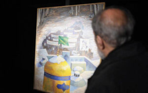 تابلوی «ولایت عشق» به نمایش درآمد تابلوی «ولایت عشق» به نمایش درآمد