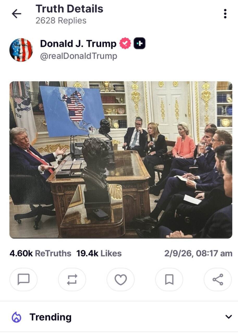 خوابهای ترامپ برای گرینلند و ونزوئلا از چه زمانی آغاز شد؟/ انتشار یک عکس قدیمی از ترامپ خبرساز شد خوابهای ترامپ برای گرینلند و ونزوئلا از چه زمانی آغاز شد؟/ انتشار یک عکس قدیمی از ترامپ خبرساز شد