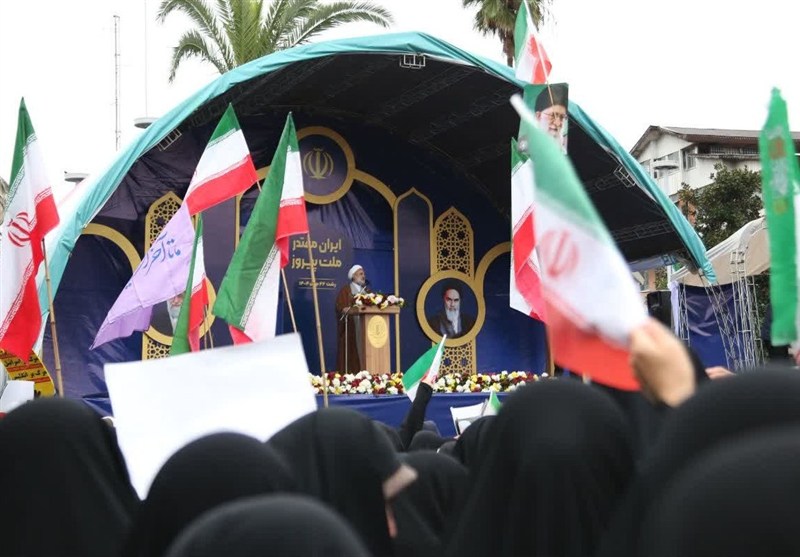 اخبار رشت , اخبار استان گیلان , راهپیمایی 22 بهمن , راهپیمایی22بهمن ,