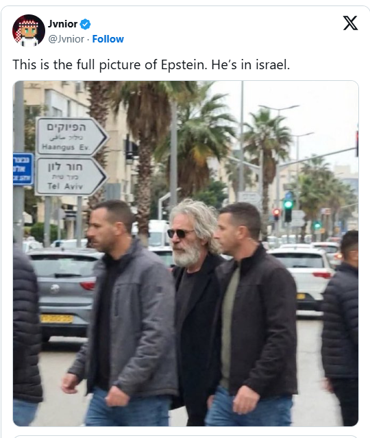 شوک بزرگ خبری به مردم جهان / جفری اپستین زنده است؟ شوک بزرگ خبری به مردم جهان / جفری اپستین زنده است؟