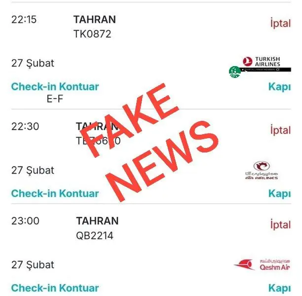 ماجرای لغو پروازهای استانبول به تهران چیست؟ ماجرای لغو پروازهای استانبول به تهران چیست؟