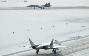 محموله جدید جنگندههای سوخو ۵۷ روسیه تحویل شد محموله جدید جنگندههای سوخو ۵۷ روسیه تحویل شد