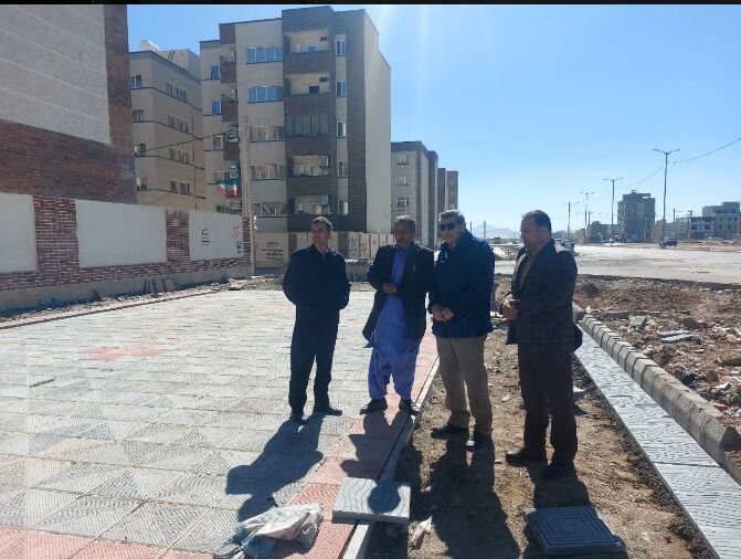 نظارت میدانی مدیرکل راه و شهرسازی سیستان و بلوچستان بر پروژههای نهضت ملی مسکن در زاهدان نظارت میدانی مدیرکل راه و شهرسازی سیستان و بلوچستان بر پروژههای نهضت ملی مسکن در زاهدان