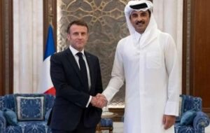 گفتوگوی رئیسجمهور فرانسه و امیر قطر درباره ایران + جزئیات گفتوگوی رئیسجمهور فرانسه و امیر قطر درباره ایران + جزئیات