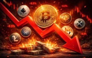 افت قیمت بیتکوین و فشار فروش در آلتکوینها افت قیمت بیتکوین و فشار فروش در آلتکوینها