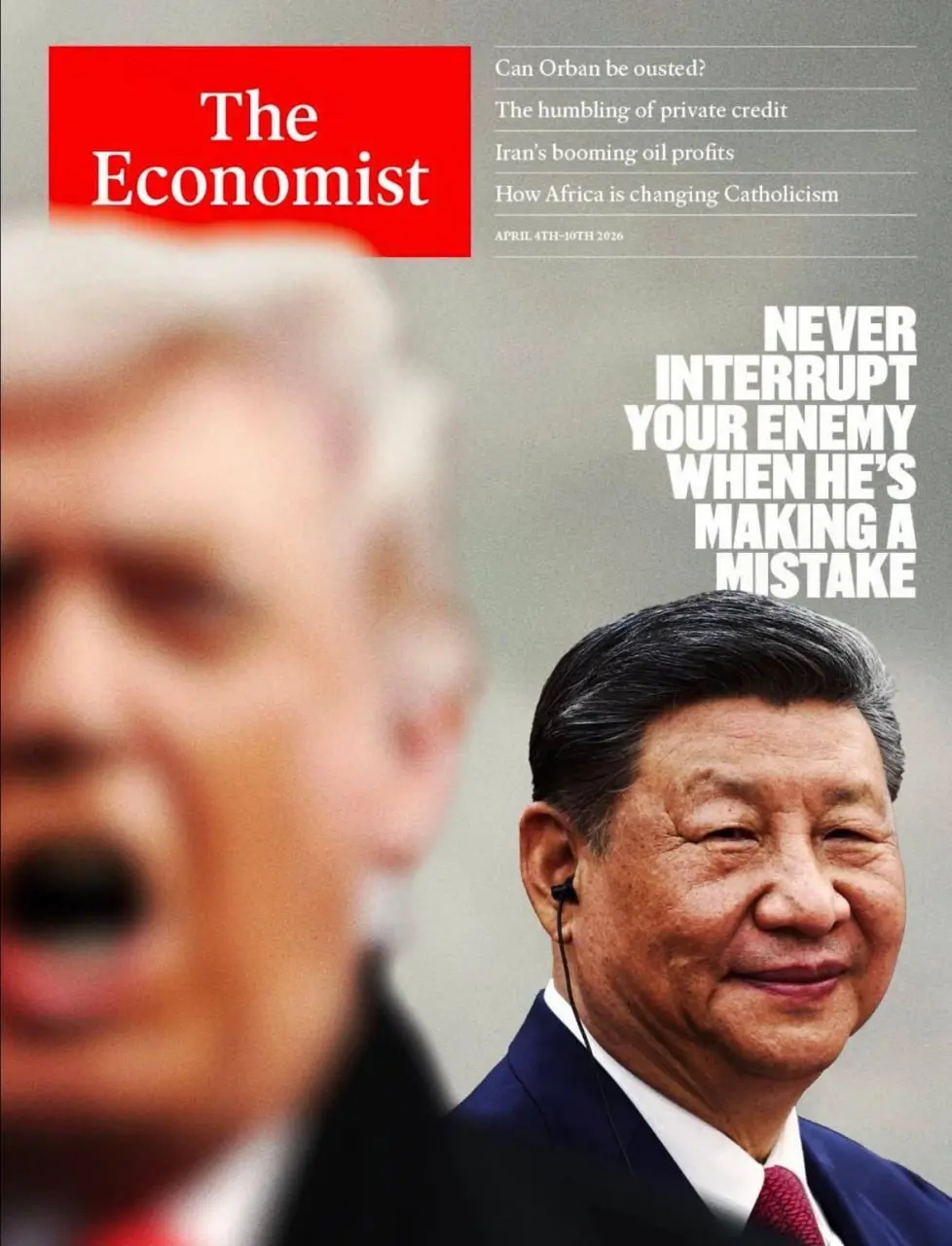 جلد جدید مجله اکونومیست جنجالی شد جلد جدید مجله اکونومیست جنجالی شد