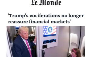 لوموند فرانسه: فریادهای ترامپ دیگر بازارهای مالی را آرام نمیکند لوموند فرانسه: فریادهای ترامپ دیگر بازارهای مالی را آرام نمیکند
