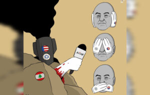 نمایش حمله هدفمند ارتش صهیونی به خبرنگار لبنانی در اثر کمال شرف نمایش حمله هدفمند ارتش صهیونی به خبرنگار لبنانی در اثر کمال شرف