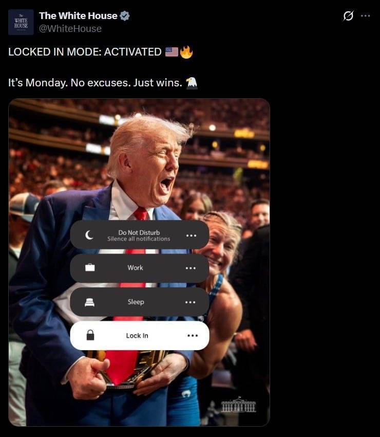 پیام مرموز کاخ سفید منتشر شد پیام مرموز کاخ سفید منتشر شد