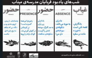 یادبود شهدای مدرسه میناب در خانه هنرمندان؛ یک هفته حضور و غیاب شوید! یادبود شهدای مدرسه میناب در خانه هنرمندان؛ یک هفته حضور و غیاب شوید!