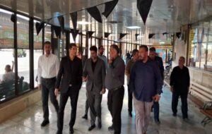 ببینید|بازدید معاون حمل‌ونقل اداره کل راهداری البرز از پایانه شهید کلانتری و ارزیابی شرایط برای مراسم شییع رهبر شهید