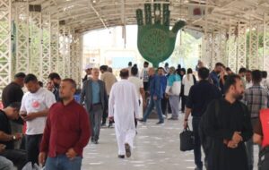 تردد روزانه بیش از ۱۳ هزار زائر عاشورایی از مرز شلمچه / تأمین امکانات رفاهی در مرزهای اربعینی خوزستان تردد روزانه بیش از ۱۳ هزار زائر عاشورایی از مرز شلمچه / تأمین امکانات رفاهی در مرزهای اربعینی خوزستان