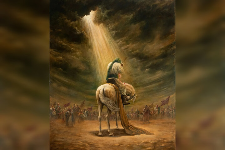 نقش شهادت در آثار محمدعلی نادری؛ وقتی قلمو با زبان درد سخن میگوید نقش شهادت در آثار محمدعلی نادری؛ وقتی قلمو با زبان درد سخن میگوید