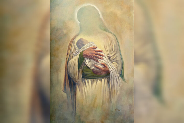 نقش شهادت در آثار محمدعلی نادری؛ وقتی قلمو با زبان درد سخن میگوید نقش شهادت در آثار محمدعلی نادری؛ وقتی قلمو با زبان درد سخن میگوید