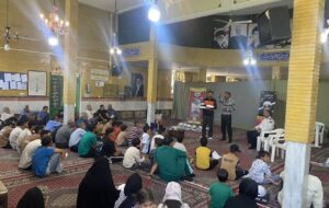 کاهش خطرات تردد موتورسیکلت‌ها با اجرای طرح آموزشی در روستای باورس قزوین